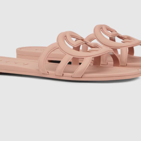 GUCCI WOMEN'S INTERLOCKING G SLIDE SANDAL - size 9 - Picture 3 of 3